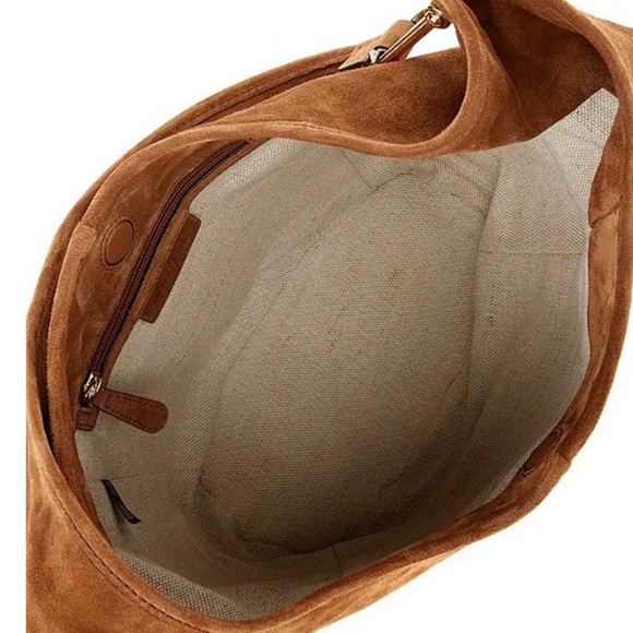 Michael Kors brown suede Sonny Hobo Bag - Picture 9 of 12